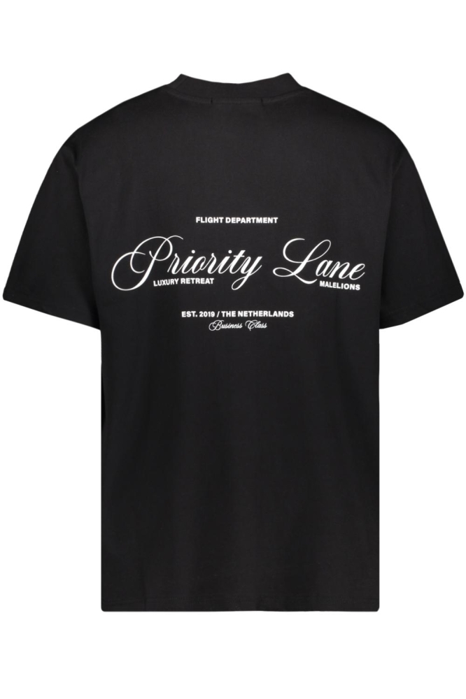 PRIORITY T SHIRT MM1 PS25 37 900 BLACK